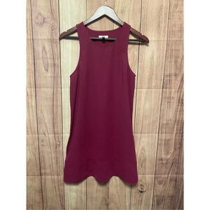 Leith XS light mini summer dress purple dark pink